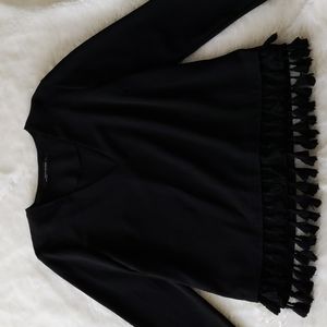 Zara long sleeve blouse